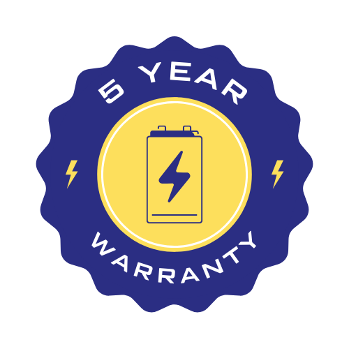 5 Year Warranty
