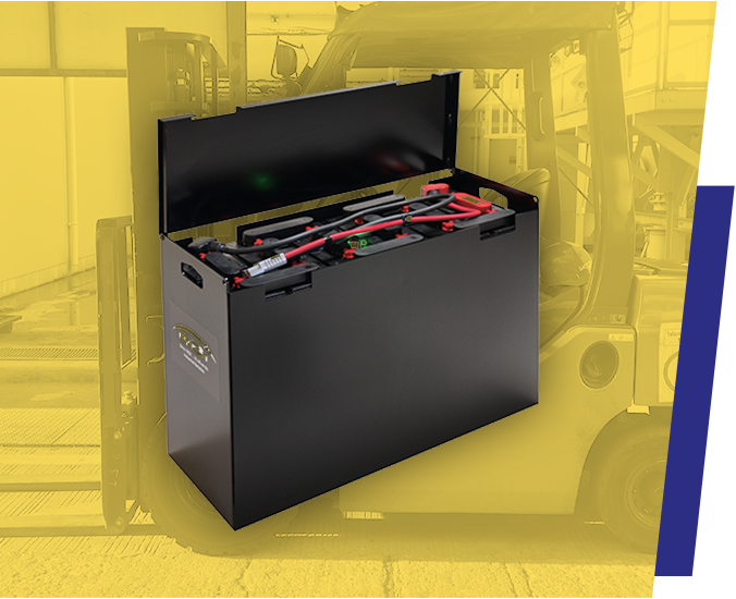 Lead Acid Forklift Batteries - M-Pulse Power