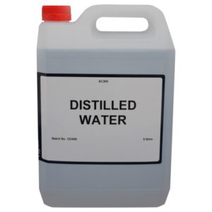 Distilled Water watering your batteries