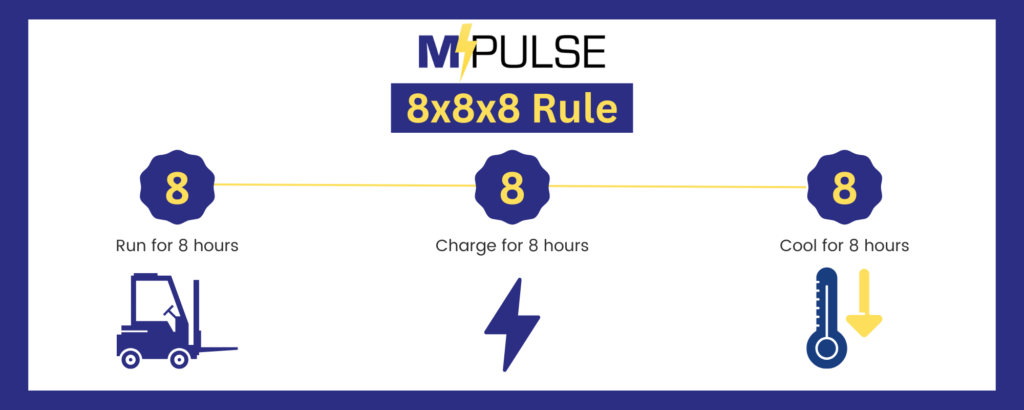 Electric Forklift Charging Rule - M-Pulse Batteries