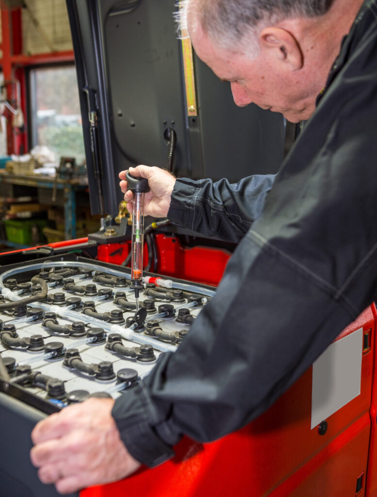 Forklift Battery Hygiene and Cleanliness