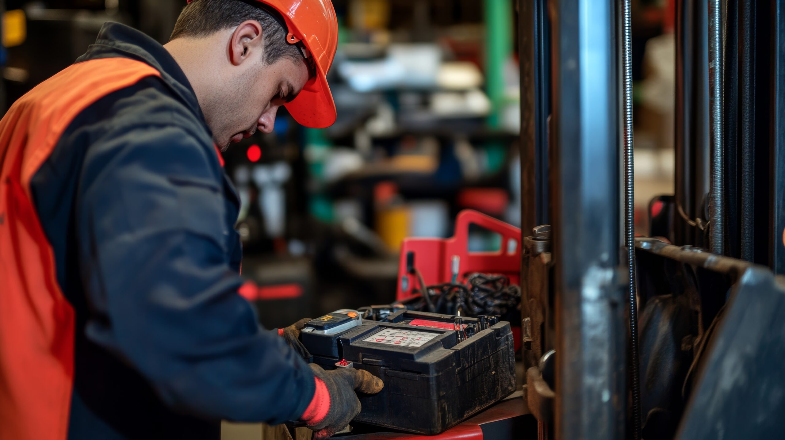 Forklift Battery Restoration | M-Pulse
